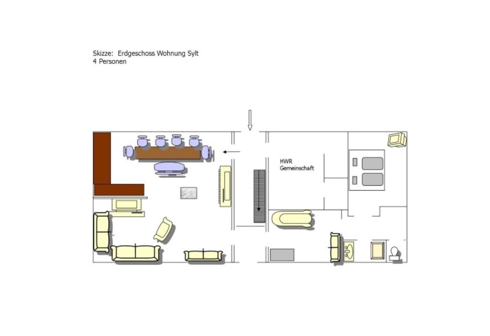 Deichhaus Bullerbue Dagebuell Villa Dış mekan fotoğraf