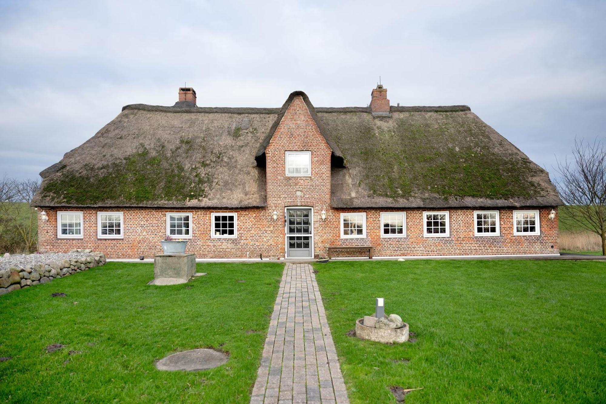 Deichhaus Bullerbue Dagebuell Villa Dış mekan fotoğraf