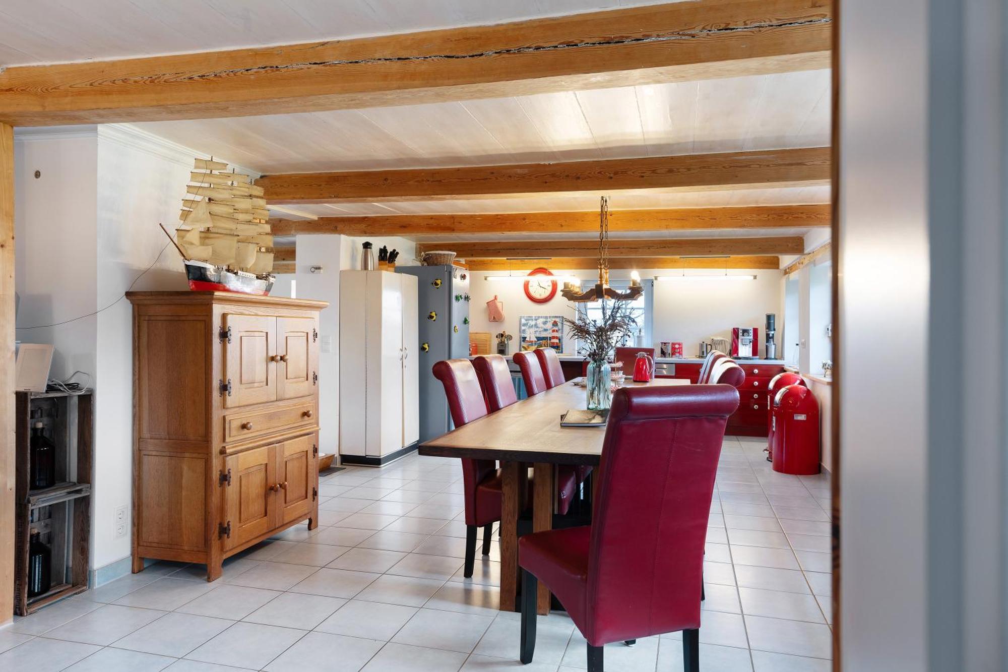 Deichhaus Bullerbue Dagebuell Villa Dış mekan fotoğraf